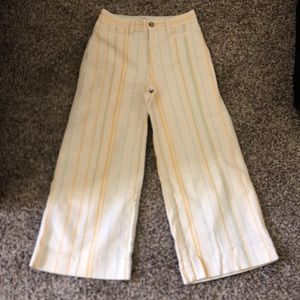 Madewell wide legs crop jeans